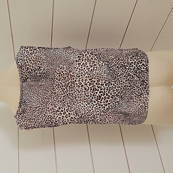 VINTAGE Virginia medium shell top cheetah leopard print - Picture 2 of 4